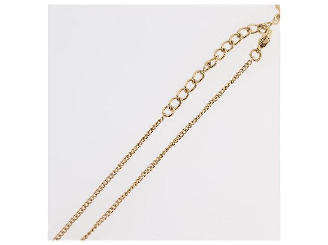 Collana Christian Dior metallo Due set Oro Auth ka3709 D'oro - vista 12