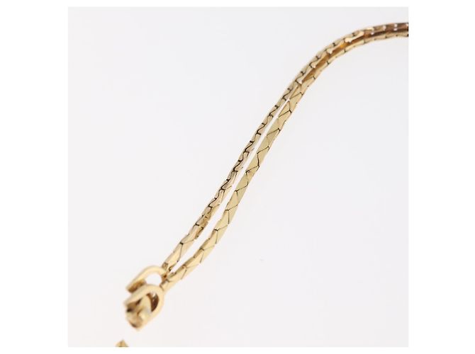 Collana Christian Dior metallo Due set Oro Auth ka3709 D'oro - vista 20