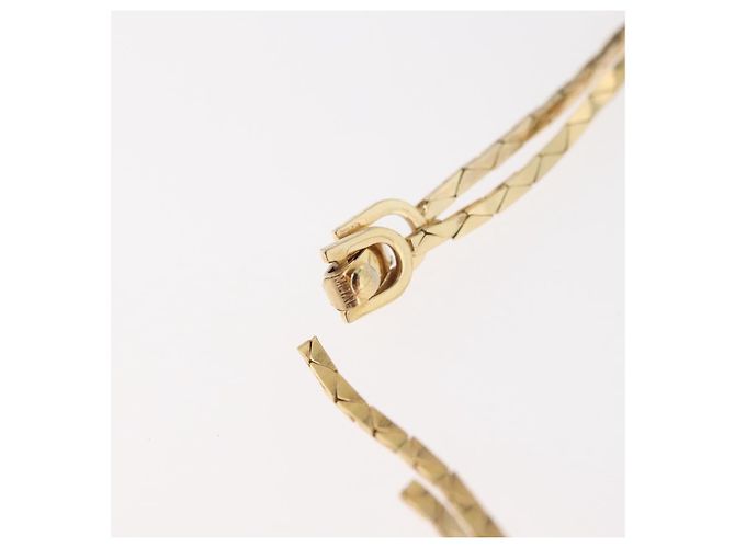 Collana Christian Dior metallo Due set Oro Auth ka3709 D'oro - vista 21