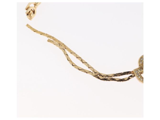 Collana Christian Dior metallo Due set Oro Auth ka3709 D'oro - vista 22