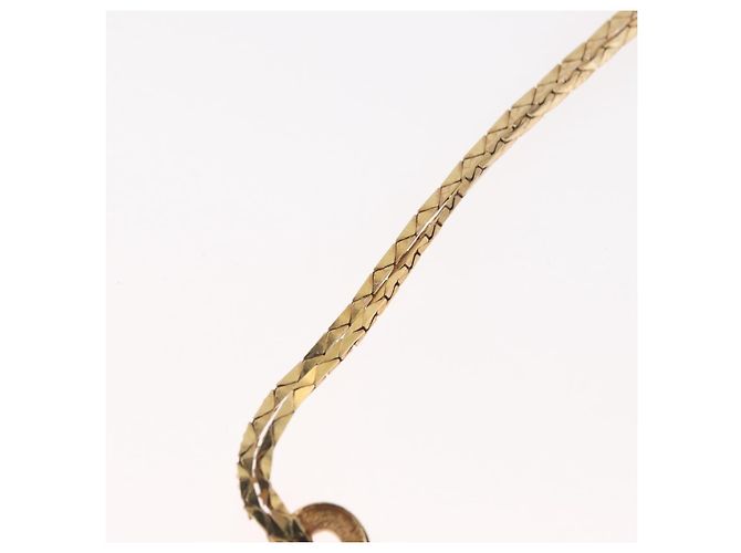 Collana Christian Dior metallo Due set Oro Auth ka3709 D'oro - vista 26