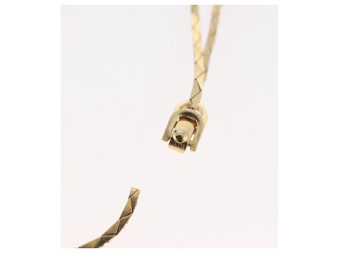 Collana Christian Dior metallo Due set Oro Auth ka3709 D'oro - vista 29