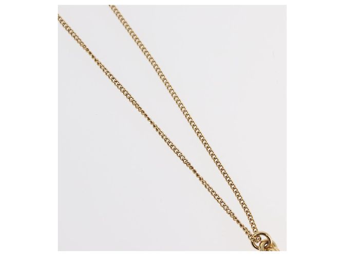 Collana Christian Dior metallo Due set Oro Auth ka3709 D'oro - vista 4