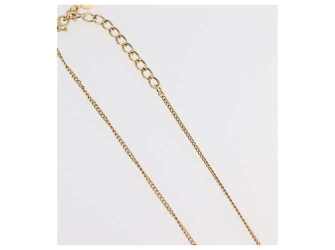 Collana Christian Dior metallo Due set Oro Auth ka3709 D'oro - vista 6