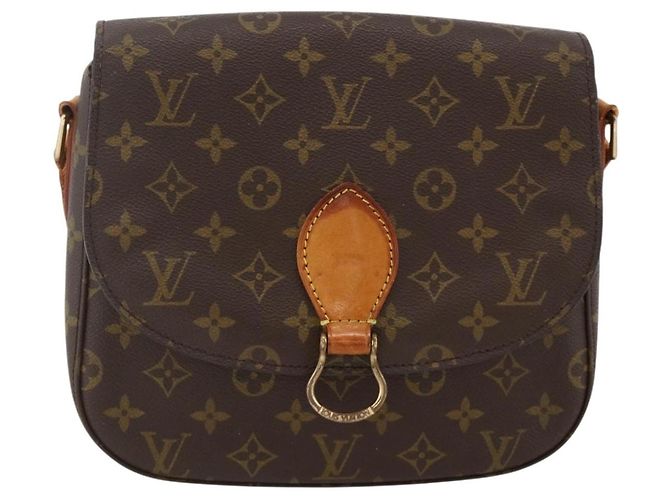 LOUIS VUITTON Borsa a Spalla Monogram Saint Cloud GM M51242 LV Auth AMZ154 Monogramma - vista 13
