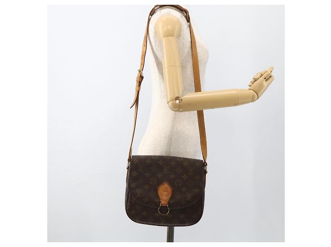 LOUIS VUITTON Borsa a Spalla Monogram Saint Cloud GM M51242 LV Auth AMZ154 Monogramma - vista 26