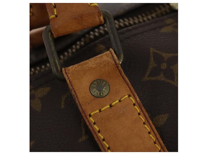 LOUIS VUITTON Borsa Boston Monogram Keepall 60 M41422 Auth LV 167184 Monogramma - vista 18