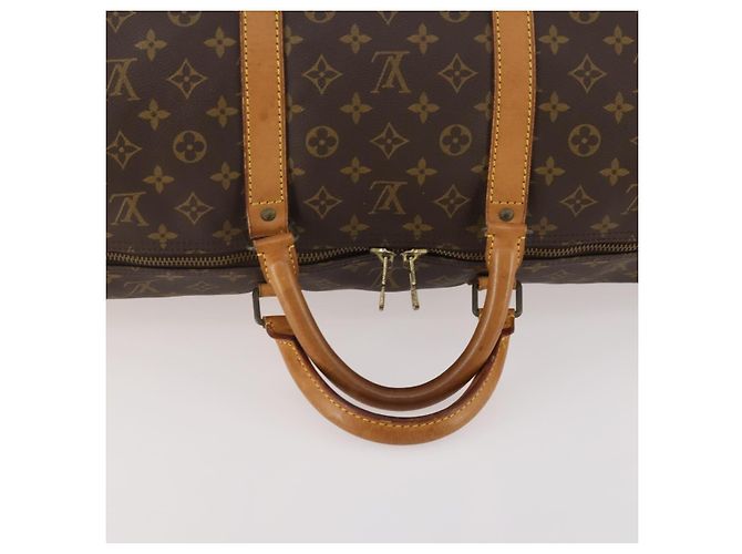 LOUIS VUITTON Borsa Boston Monogram Keepall 60 M41422 Auth LV 167184 Monogramma - vista 8