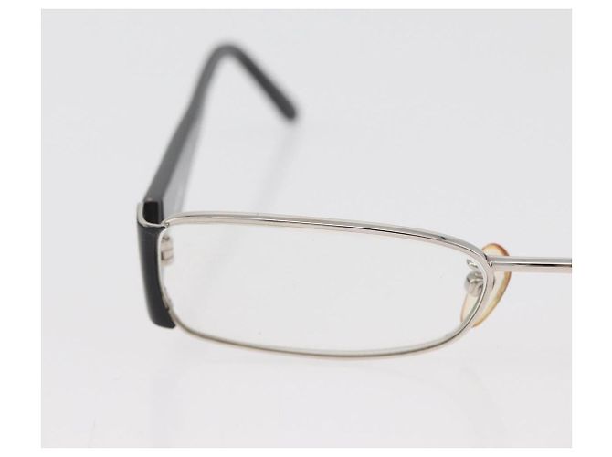 Gafas CHANEL plástico metal 3 Set Gris Negro CC Auth bs34338 Castaño - vista 12