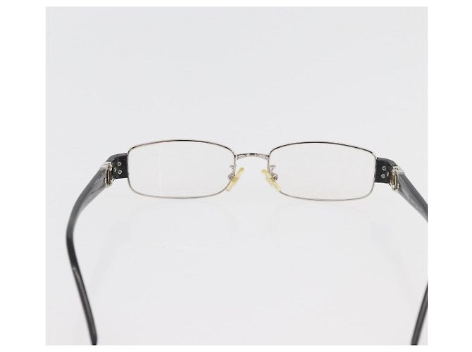 Gafas CHANEL plástico metal 3 Set Gris Negro CC Auth bs34338 Castaño - vista 19