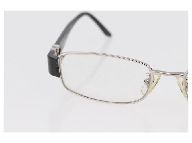 Gafas CHANEL plástico metal 3 Set Gris Negro CC Auth bs34338 Castaño - vista 20