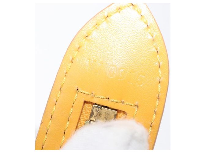 LOUIS VUITTON Borsa a Mano Epi Saint Jacques Gialla M52279 LV Auth hk3627 Giallo - vista 12