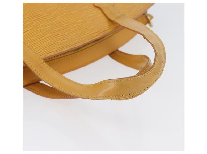 LOUIS VUITTON Borsa a Mano Epi Saint Jacques Gialla M52279 LV Auth hk3627 Giallo - vista 7