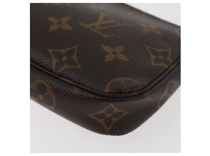 LOUIS VUITTON Mini Pochette Accessori Monogram Pouch M58009 LV Auth BAZ466 Monogramma - vista 16