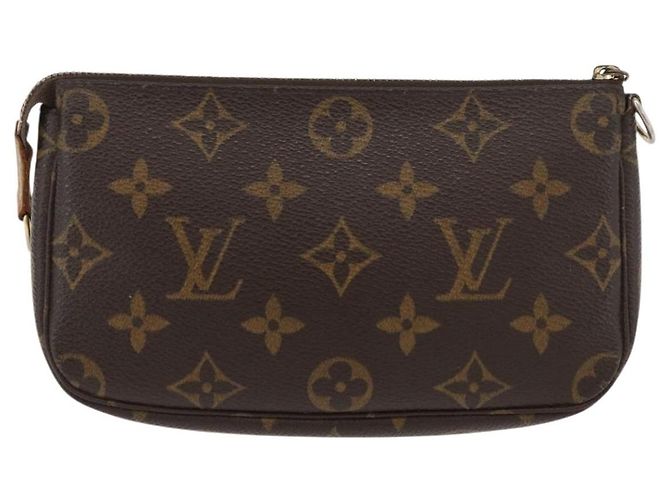 LOUIS VUITTON Mini Pochette Accessori Monogram Pouch M58009 LV Auth BAZ466 Monogramma - vista 2