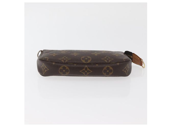 LOUIS VUITTON Mini Pochette Accessori Monogram Pouch M58009 LV Auth BAZ466 Monogramma - vista 6