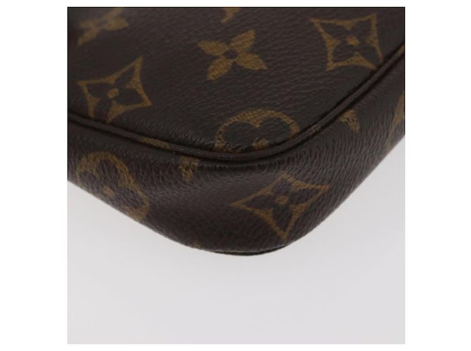 LOUIS VUITTON Mini Pochette Accessori Monogram Pouch M58009 LV Auth BAZ466 Monogramma - vista 7