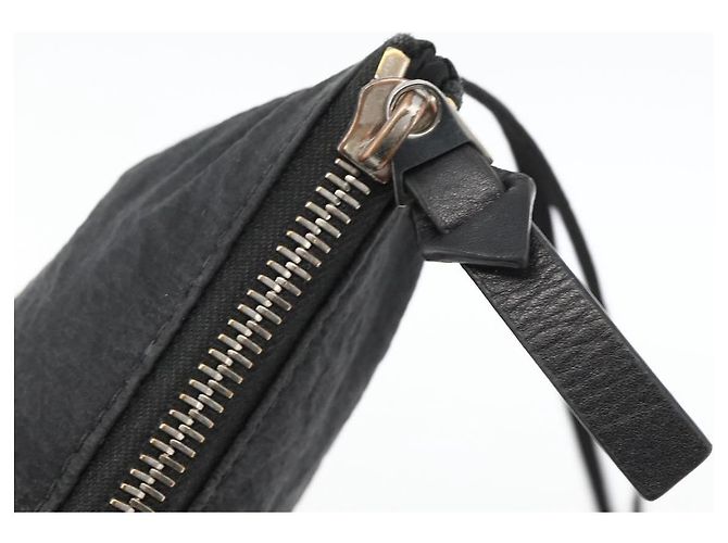 Bottega Veneta Pochette Nylon Nera Argento Auth bs34412 Nero - vista 10