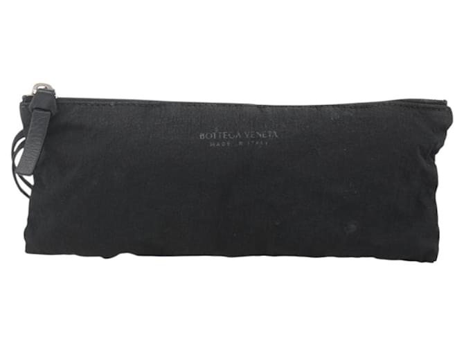 Bottega Veneta Pochette Nylon Nera Argento Auth bs34412 Nero - vista 13
