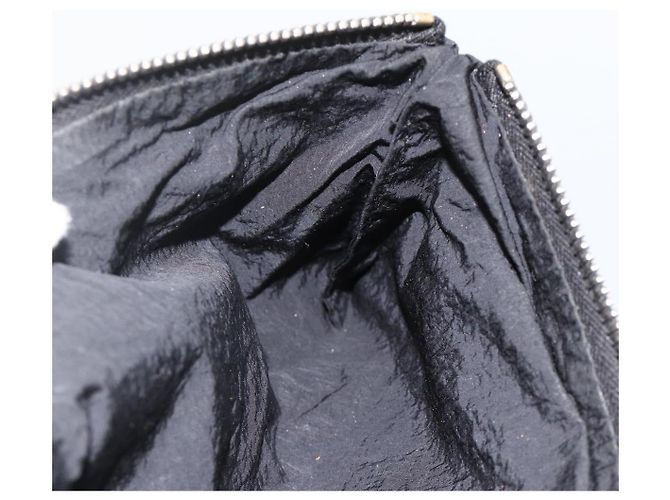 Bottega Veneta Pochette Nylon Nera Argento Auth bs34412 Nero - vista 19