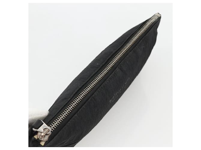 Bottega Veneta Pochette Nylon Nera Argento Auth bs34412 Nero - vista 6