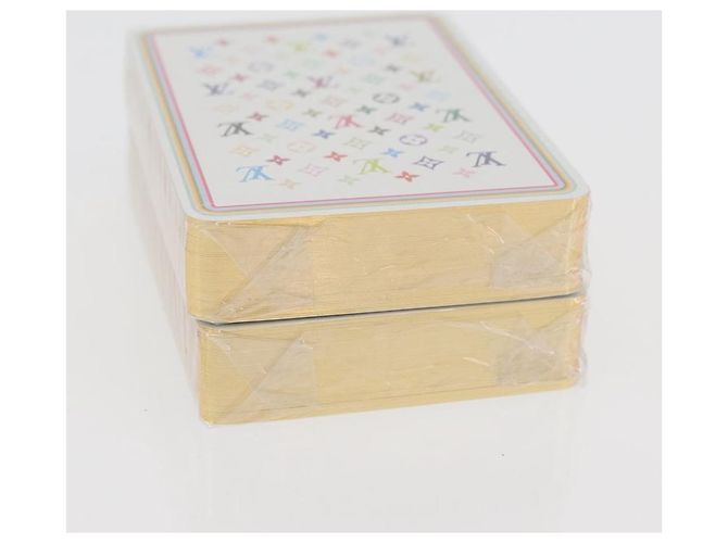 LOUIS VUITTON Multicolor Playing Cards Black White LV Auth YKZ1173 - view 4