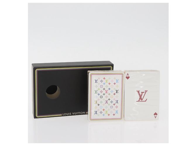 LOUIS VUITTON Multicolor Playing Cards Black White LV Auth YKZ1173 - view 6