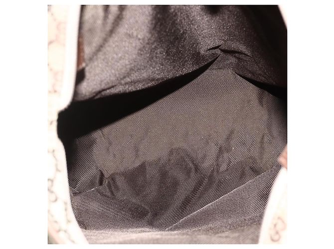 GUCCI GG Canvas Tote Bag Beige Silber 28892 Auth AMZ559 - Ansicht 11
