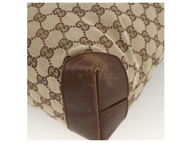 GUCCI GG Canvas Tote Bag Beige Silber 28892 Auth AMZ559 - Ansicht 15