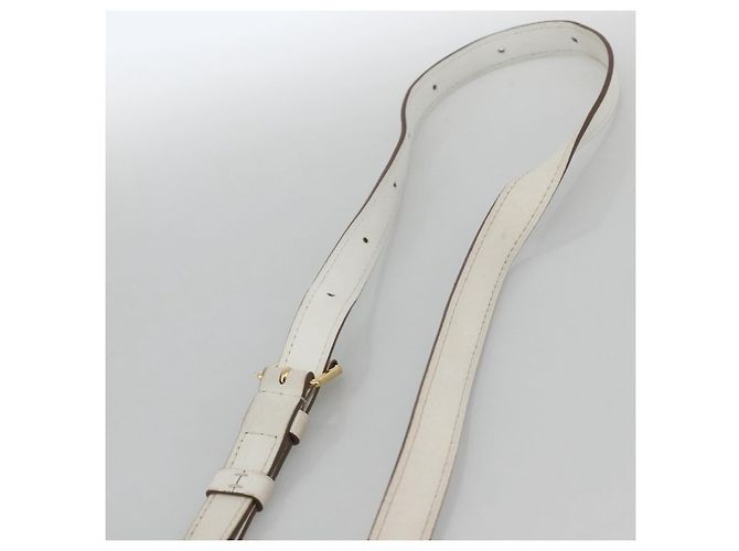LOUIS VUITTON Borsa a Spalla in Pelle Perfo Saumur 30 Bianca M93997 LV Auth BAZ425A Bianco - vista 8
