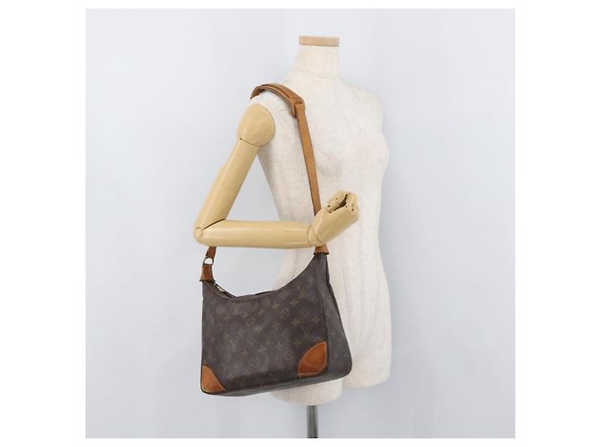 LOUIS VUITTON Borsa a Spalla Monogram Boulogne 30 M51265 LV Auth ARZ844 Monogramma - vista 22
