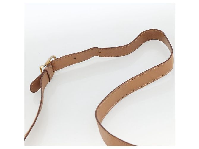 Céline Sac à épaule en toile Macadam CELINE en cuir PVC marron doré Auth ARZ857 - vue 8