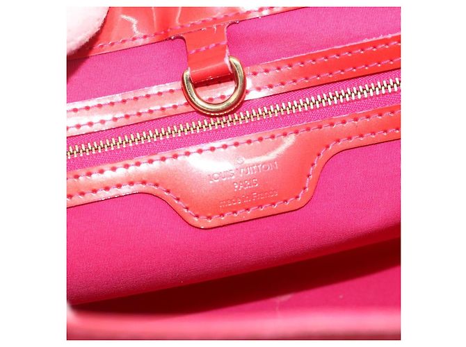 LOUIS VUITTON Borsa a Mano Monogram Vernis Wilshire PM Rose Pop M93643 Auth YKZ1574 Rosa - vista 10