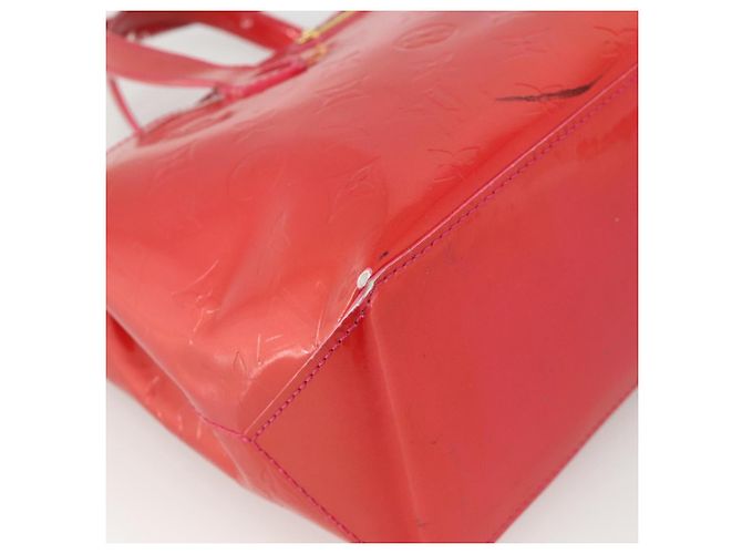 LOUIS VUITTON Borsa a Mano Monogram Vernis Wilshire PM Rose Pop M93643 Auth YKZ1574 Rosa - vista 14