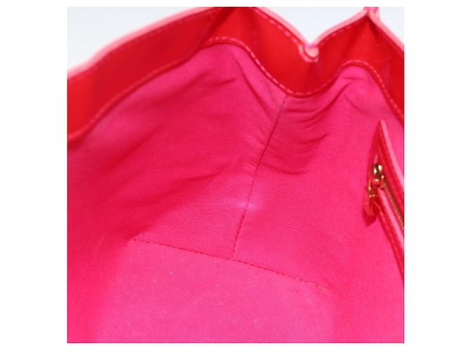 LOUIS VUITTON Borsa a Mano Monogram Vernis Wilshire PM Rose Pop M93643 Auth YKZ1574 Rosa - vista 18