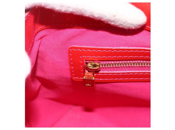 LOUIS VUITTON Borsa a Mano Monogram Vernis Wilshire PM Rose Pop M93643 Auth YKZ1574 Rosa - vista 19