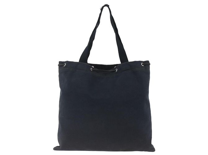 SAINT LAURENT Borsa Tote Kahala in Tela Blu Marina Auth YKZ306 Blu navy - vista 2