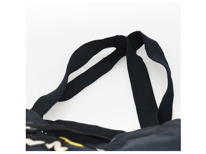 SAINT LAURENT Borsa Tote Kahala in Tela Blu Marina Auth YKZ306 Blu navy - vista 9
