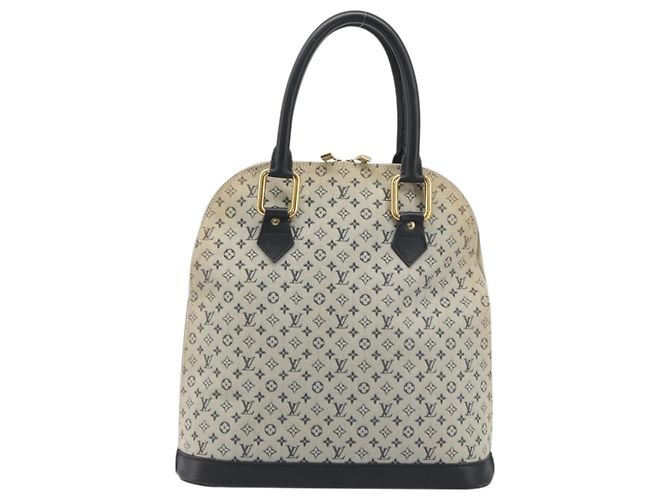 LOUIS VUITTON Mini Alma Alto Borsa a Mano Monogramma Blu M92202 LV Auth YKZ1590A - vista 13
