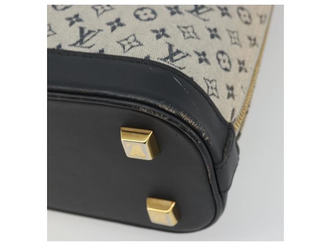 LOUIS VUITTON Mini Alma Alto Borsa a Mano Monogramma Blu M92202 LV Auth YKZ1590A - vista 15