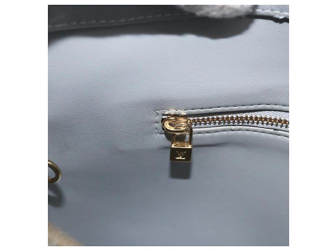 LOUIS VUITTON Monogram Vernis Houston Hand Bag Gris M91053 LV Auth AMZ150 Grey - view 20