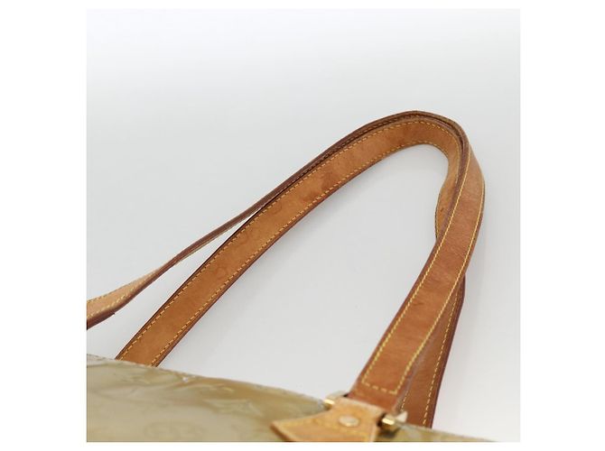 LOUIS VUITTON Monogram Vernis Houston Hand Bag Gris M91053 LV Auth AMZ150 Grey - view 8