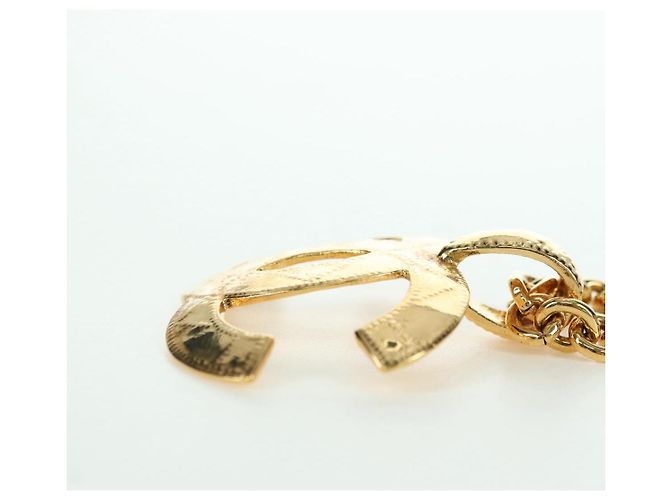 Collana CC CHANEL metallo tono oro CC Auth am11252SAM - vista 10