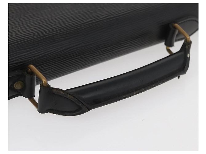 LOUIS VUITTON Epi Serviette Conseiller Business Bag Black M54422 LV Auth bs34303 - view 7