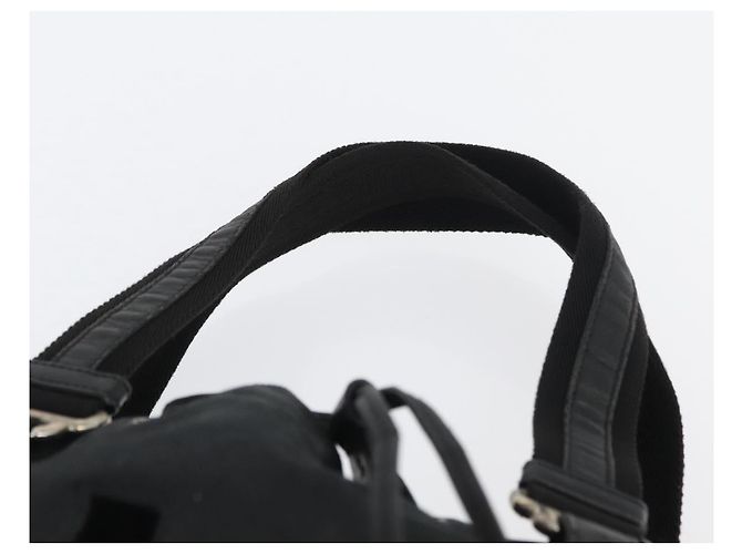 SAINT LAURENT Kahala Tote Bag Canvas Weiß Silber 121631 Auth YKZ178 - Ansicht 14