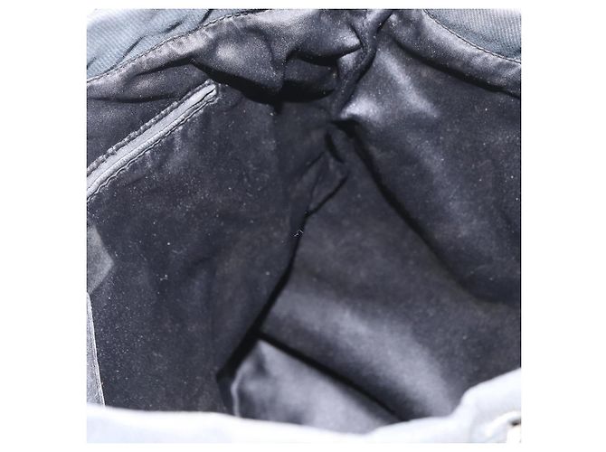 SAINT LAURENT Kahala Tote Bag Canvas Weiß Silber 121631 Auth YKZ178 - Ansicht 20