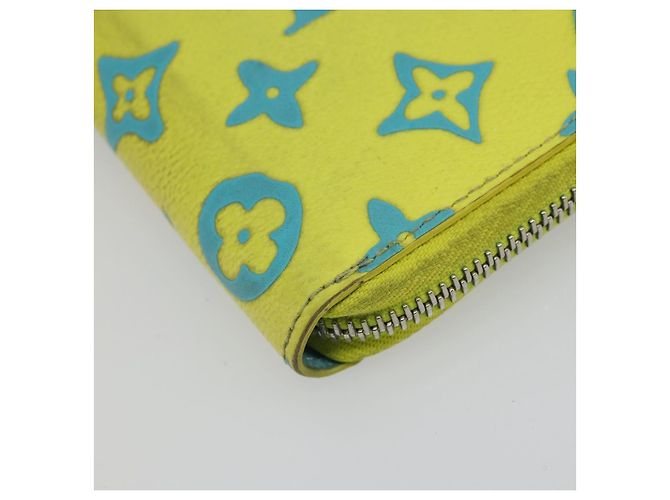 Cartera Vertical Zippy Playground LOUIS VUITTON Amarilla M82005 Auth YKZ1017V Amarillo - vista 14
