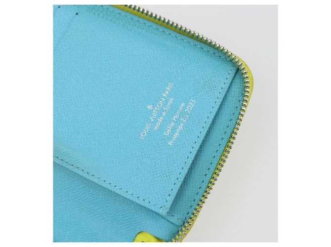 Cartera Vertical Zippy Playground LOUIS VUITTON Amarilla M82005 Auth YKZ1017V Amarillo - vista 19