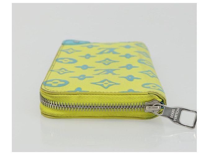 Cartera Vertical Zippy Playground LOUIS VUITTON Amarilla M82005 Auth YKZ1017V Amarillo - vista 5