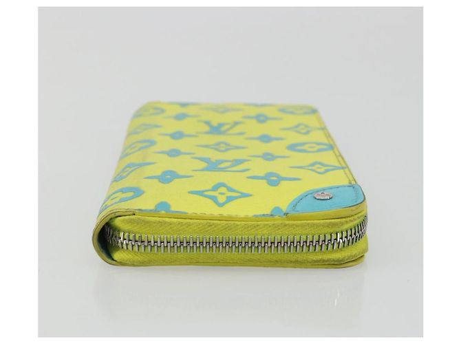 Cartera Vertical Zippy Playground LOUIS VUITTON Amarilla M82005 Auth YKZ1017V Amarillo - vista 6